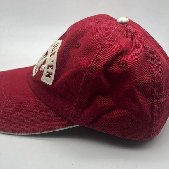 Texas hold’em stitched player red hat - Picture 4 of 6
